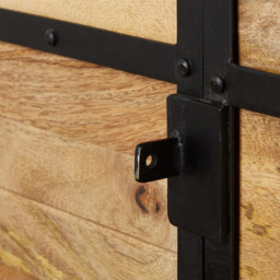 Brooklyn Akos 4 Door Wooden Sideboard - Brown - Wilko - thumbnail 5