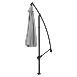 Living and Home Light Grey Garden Cantilever Parasol 3m - Size: 260 x 300 x 300cm - Wilko - thumbnail 7