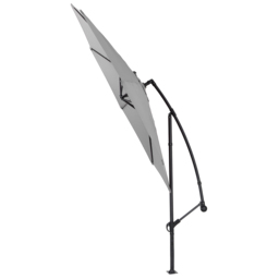 Living and Home Light Grey Garden Cantilever Parasol 3m - Size: 260 x 300 x 300cm - Wilko - thumbnail 5