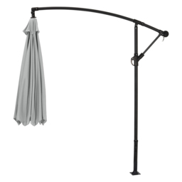 Living and Home Light Grey Garden Cantilever Parasol 3m - Size: 260 x 300 x 300cm - Wilko - thumbnail 6