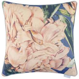 Voyage Maison Parcevall Coral Printed Feather Rich Cushion 55 x 55cm - Orange - Wilko - thumbnail 1