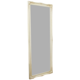 Hamilton Cream Shabby Chic Design Full Length Mirror 198 x 75cm - MirrorOutlet - Wilko
