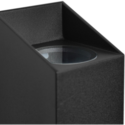 Nordlux Nico Square 22 Black Wall Light - Size: 23.5 x 8 x 23.5cm - Wilko - thumbnail 6