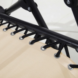 Neo Cream Zero Gravity Chairs and Table - Size: 1 Seater - Wilko - thumbnail 4