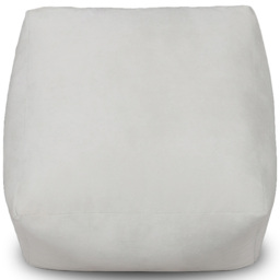 Kaikoo Silver Grey Cord Square Slab Bean Bag - Size: 20 x 40 x 40cm - Wilko - thumbnail 4