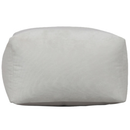 Kaikoo Silver Grey Cord Square Slab Bean Bag - Size: 20 x 40 x 40cm - Wilko - thumbnail 3