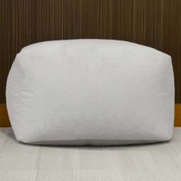 Kaikoo Silver Grey Cord Square Slab Bean Bag - Size: 20 x 40 x 40cm - Wilko - thumbnail 1