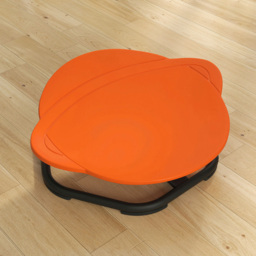 Tommy Toys Orange Kids Planet Shaped Swivel Sensory Spinning Chair - Size: 23 x 50 x 54cm - Wilko - thumbnail 4