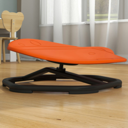 Tommy Toys Orange Kids Planet Shaped Swivel Sensory Spinning Chair - Size: 23 x 50 x 54cm - Wilko - thumbnail 5