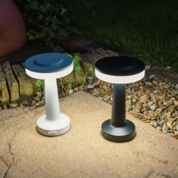 ValueLight Talence White LED Dimmable Outdoor Table Lamp - Size: 19.8 x 20 x 12.2cm - ValueLights - Wilko - thumbnail 5