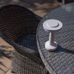 ValueLight Talence White LED Dimmable Outdoor Table Lamp - Size: 19.8 x 20 x 12.2cm - ValueLights - Wilko - thumbnail 4