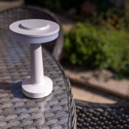 ValueLight Talence White LED Dimmable Outdoor Table Lamp - Size: 19.8 x 20 x 12.2cm - ValueLights - Wilko - thumbnail 3