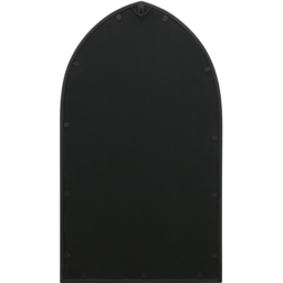 The Arcus Black Arched Wall Mirror 83 x 48cm - MirrorOutlet - Wilko - thumbnail 5