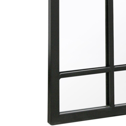 The Arcus Black Arched Wall Mirror 83 x 48cm - MirrorOutlet - Wilko - thumbnail 7