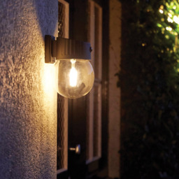 Luxform Nice LED Intelligent Solar Standby and PIR - Size: 17 x 16 x 24.7cm - Black - Wilko - thumbnail 6