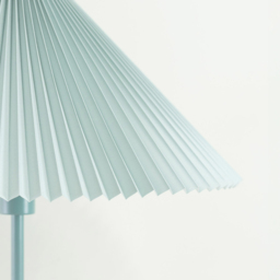 ValueLights Akira Blue Pleated Shade LED Floor Lamp - Size: 156 x 53 x 5.3cm - Wilko - thumbnail 4