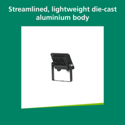 Sylvania SylFlood Black 9.5W LED Outdoor Floodlight - Size: 2.3 x 10.8 x 10cm - Wilko - thumbnail 7