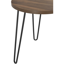 Dorel Owen Walnut Round End Table - Size: 55 x 50 x 50cm - Wilko - thumbnail 6