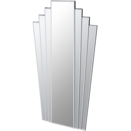 Premier Housewares Sana Decorative Wall Mirror - Size: 100 x 57cm - Wood - Wilko - thumbnail 4
