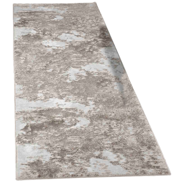 Desire Rugs Serenity Stone Abstract Sprayed Grunge Texture Rug 60 x 220cm - Wilko - image 1