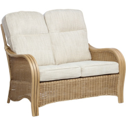 Desser Furniture Turin 4 Seater Light Oak Sofa Set with Jasper Cushion - Size: 2 Seater - Brown - Wilko - thumbnail 4