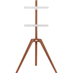 TTAP Tripod Light Wood Floor TV Stand - Size: 133.5 x 76.5 x 54cm - Brown - Wilko - thumbnail 5