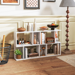Costway 4 Shelf White Freestanding Bookshelf - Size: 50 x 18 x 56cm - Wilko - thumbnail 5
