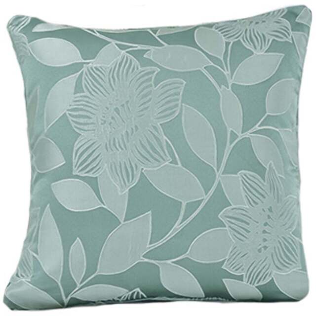 Intimates Serena Duck Egg Filled Cushions 43 x 43cm 2 Pack - Blue - Wilko - image 1