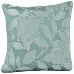 Intimates Serena Duck Egg Filled Cushions 43 x 43cm 2 Pack - Blue - Wilko - thumbnail 1