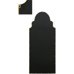 MirrorOutlet The Arcus Gold Framed Arched Leaner and Wall Garden Mirror 200 x 85cm - Size: 200 x 85 x 3cm - Wilko - thumbnail 5