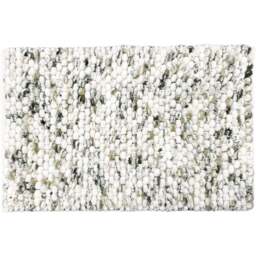 Allure Bath Fashions Luxury Marl Chunky Bobble Green Bath Mat 50 x 80cm - Size: 50 x 80 x 1cm - Wilko