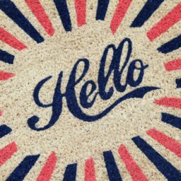 Coco & Coir Hello Dazzle Coir Door Mat 45 x 75cm - n/a - Coco & Coir ® - Wilko - thumbnail 5