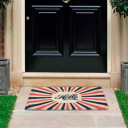 Coco & Coir Hello Dazzle Coir Door Mat 45 x 75cm - n/a - Coco & Coir ® - Wilko - thumbnail 3