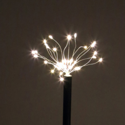 The Christmas Workshop 4 Pack 160 LED Warm White Starburst Garden Stake Light - Wilko - thumbnail 6