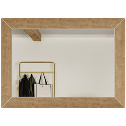 Baumhaus Signature Blue Portrait Mirror - Size: 120 x 111cm - Brown - Wilko