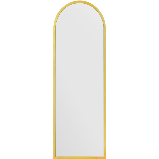MirrorOutlet The Arcus Gold Framed Arched Garden Wall Mirror 160 x 53cm - Size: 160 x 53 x 3cm - Wilko - image 1