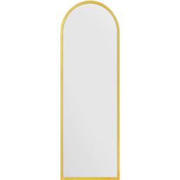 MirrorOutlet The Arcus Gold Framed Arched Garden Wall Mirror 160 x 53cm - Size: 160 x 53 x 3cm - Wilko - thumbnail 1