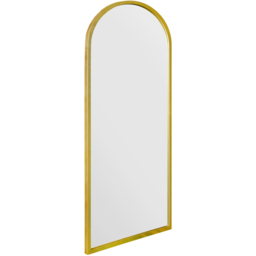 MirrorOutlet The Arcus Gold Framed Arched Garden Wall Mirror 160 x 53cm - Size: 160 x 53 x 3cm - Wilko - thumbnail 4