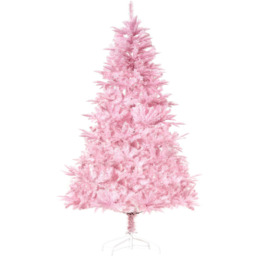 Everglow Pink Artificial Christmas Tree 5ft - Wilko