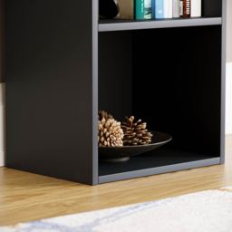 VIDA DESIGNS Oxford 2 Cube Black Bookcase - Size: 2 Shelf - Wilko - thumbnail 7