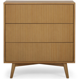 Teamson Home Tremolo 3 Drawer Natural Dresser - Wilko - thumbnail 4