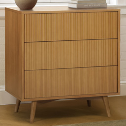 Teamson Home Tremolo 3 Drawer Natural Dresser - Wilko