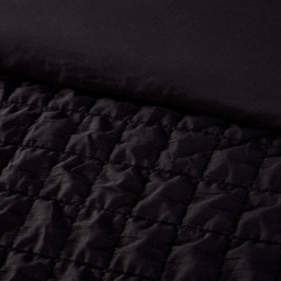 Kingston Check Duvet Set Black King - My Home - Wilko - thumbnail 5