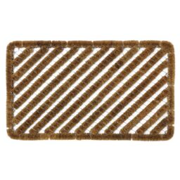Single JVL Boston Scraper Mat 45 x 75cm in Assorted styles - JVL Homewares - Wilko - thumbnail 6