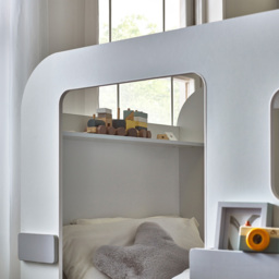 Julian Bowen Tourer Single Vapor Grey and White Caravan Bed - Size: Toddler - Wilko - thumbnail 7
