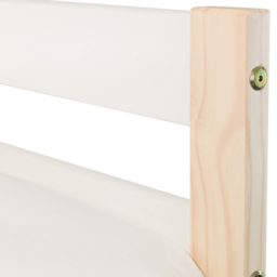 Julian Bowen Nova White and Pine Two Tone Bunk Bed - Size: Single - Wilko - thumbnail 7