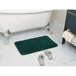 Emerald Green Supersoft Bath Mat 45 x 75cm - Wilko - thumbnail 3