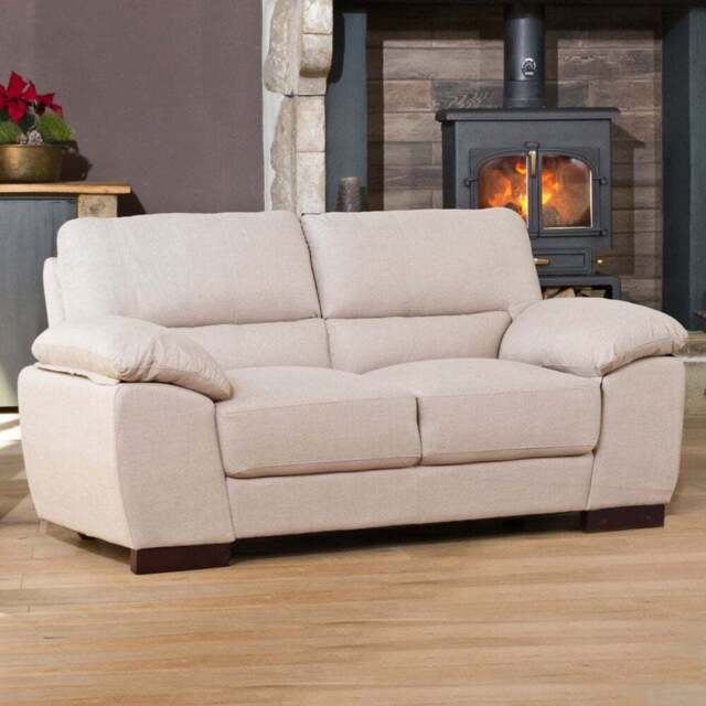 Westbrook 2 Seater Sand Sofa - Cream - Artemis Home - Wilko - image 1