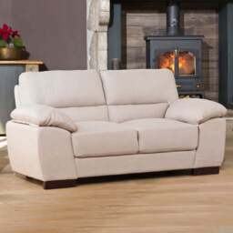 Westbrook 2 Seater Sand Sofa - Cream - Artemis Home - Wilko - thumbnail 1
