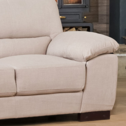 Westbrook 2 Seater Sand Sofa - Cream - Artemis Home - Wilko - thumbnail 3